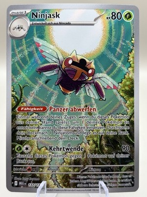Pokemon Karte: Ninjask MEG 137/132 Mega Entwicklungen Near Mint Deutsch IR