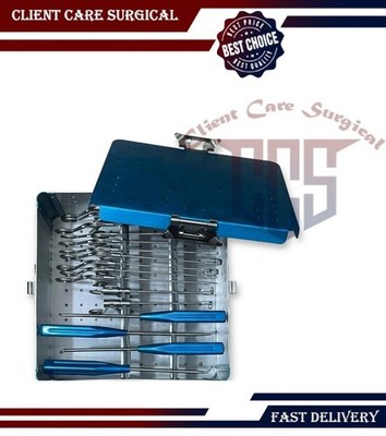 Arthroscopy Forceps Set knee surgery set with sterilization Box A+ Quality