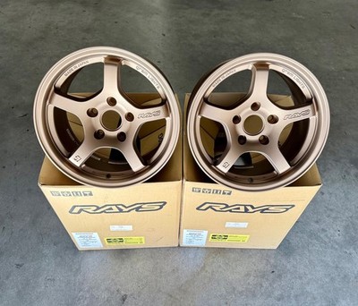 RAYS GRAMLIGHTS 57CR 15x8 5x114 35 JDM CIVIC INTEGRA TYPE R MX5