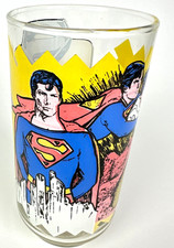 1978 Pepsi Superman Movie DC Comics From Kal  el The Child To Man of Steel Glass