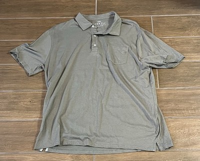 Free Fly Men s Polo Shirt XXL Green Performance Bamboo Short Sleeve Casual