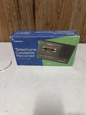 RadioShack TCR-200 Telephone Cassette Recorder Voice Activation Tested