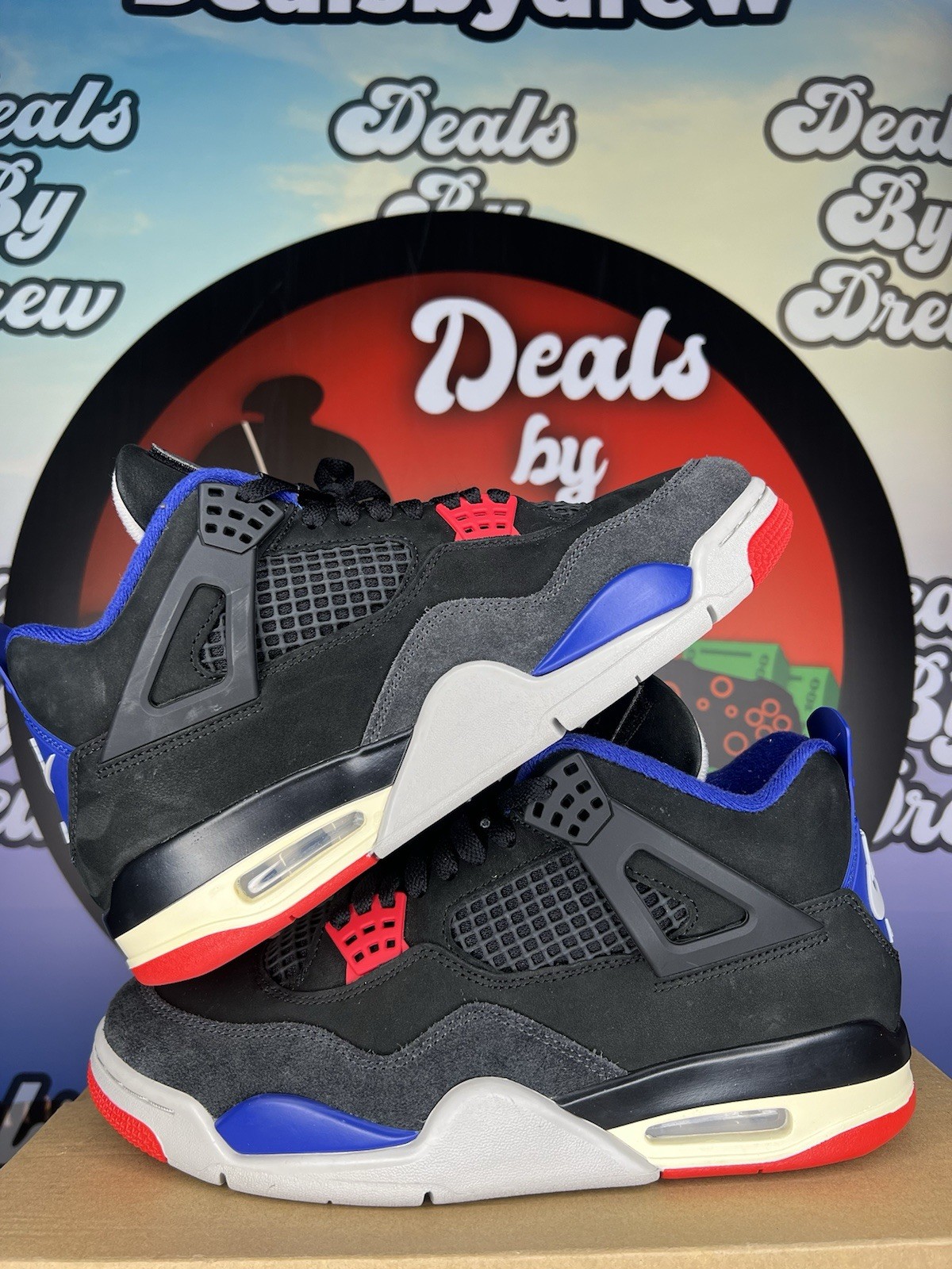 Size 9 - Air Jordan 4 Retro Rare Air - Gold Lettering