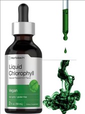 Horb ach Liquid Chlorophyll Drops  2 oz  Vegan, Non-GMO, and Gluten Free