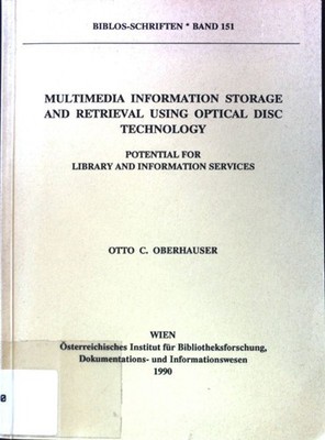 Multimedia Information Storage and retrieval using optical Disc Technology. Pote