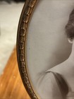 antique French Louis XVI style miniature portrait frame 11.5”x6.5” On Pedestal — photo 3