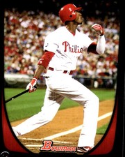 Domonic Brown 2011 Bowman #15 Phillies MLB READ FREE SHIPPING AutographDen
