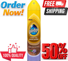 Pledge Lavender Expert Care Wood Polish Spray 250ml
