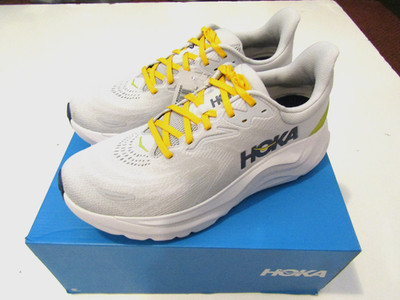Mens HOKA Arahi 8 Stardust Cosmic Grey Gray Running Shoes Size 9 D NIB