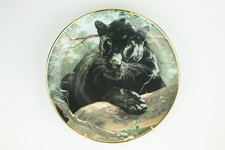 National Wildlife Federation Franklin Mint Collector Plate Silent Watch Panther