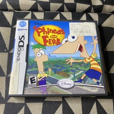 Phineas and Ferb - Nintendo DS Authentic Case And Manual Only