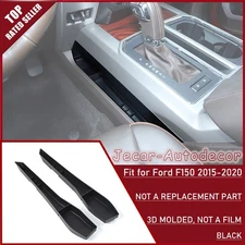Gear Shift Both Side Storage Box Tray Organizer For Ford F150 2015-20 Interior