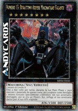 NUMERO 15: BURATTINO ARNESE MACINATORE GIGANTE • Quarter Century MP24 IT032