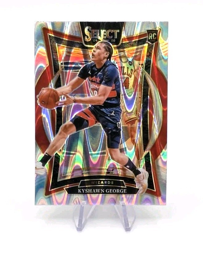 2024-25 Select Basketball - Kyshawn George (RC) #85 Concourse Tectonic Prizm