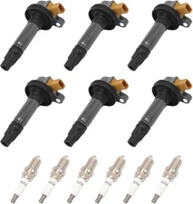 Ignition Coil Pack and Iridium Spark Plugs for 3.5 EcoBoost V6 F150 F-150 Flex T