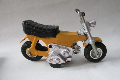 Tonka Japan - Honda ST Motorcycle Pressed Steel - Friction Motor - 1970s