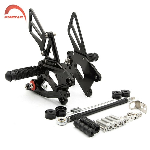CNC Footpegs Rearsets Adjustable For SUZUKI SV650/SV650S 2015-2016 2017 2018 - Picture 4 of 7