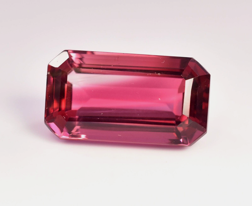 14.70 Ct Natural Bi-Color Sapphire Emerald Cut Certified Loose Gemstone AAA+ - Picture 2 of 8