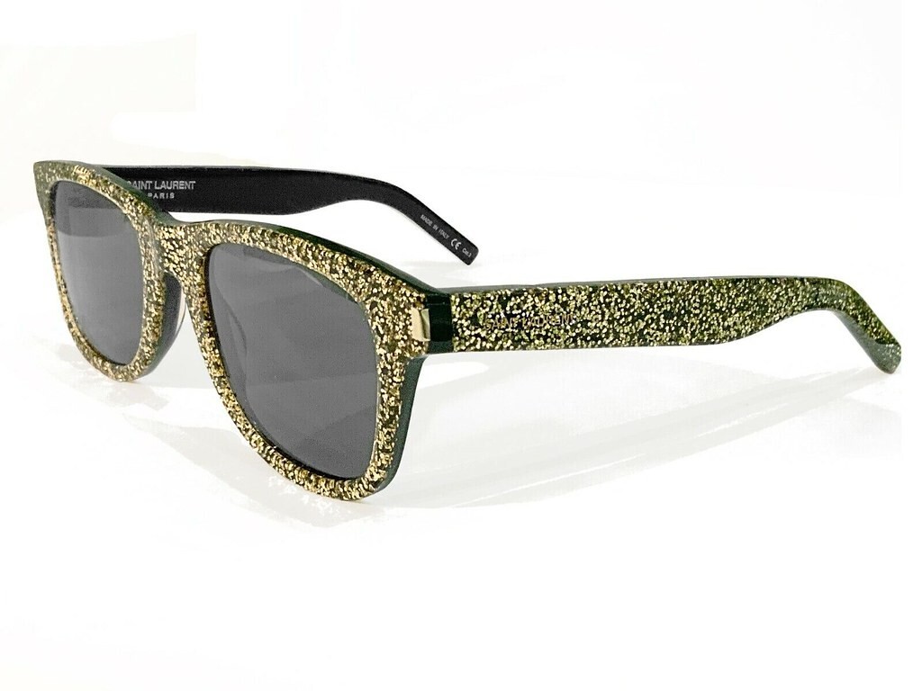 Yves Saint Laurent Occhiali da sole unisex Sparkle Glitter SL51 008 Lou Collection