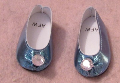 Red Bow Jewel Shoes fit American Girl Doll 18 Inch Clothes Seller lsful