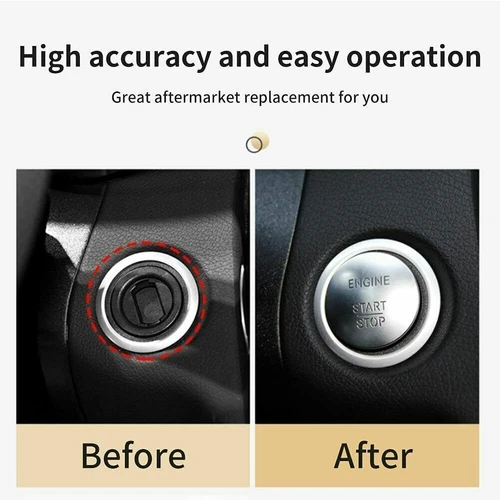 For Mercedes Benz Engine Start Stop Push To Go Button Switch Keyless 2215450714 - Picture 5 of 10
