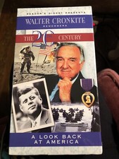 Walter Cronkite Remembers The 20 Century A Look Back At America VHS NEW/Sealed
