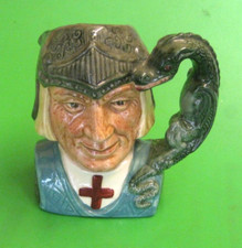 Royal Doulton Small 4 inch Character Jug ST GEORGE D6621