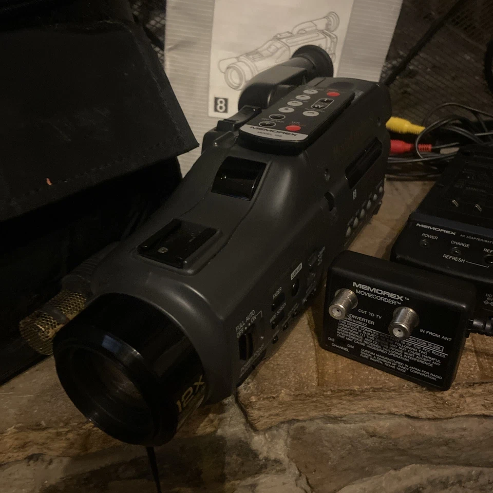 Videocámara Memorex Modelo 158 MovieCorder8 8mm LEER DESCRIPCIÓN Foto 3 de 4