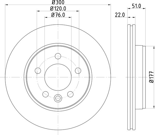 2x Mintex Discs Rear fits VW Amarok 2.0 BiTDI 4motion TDI 3.0 Crafter Man TGE