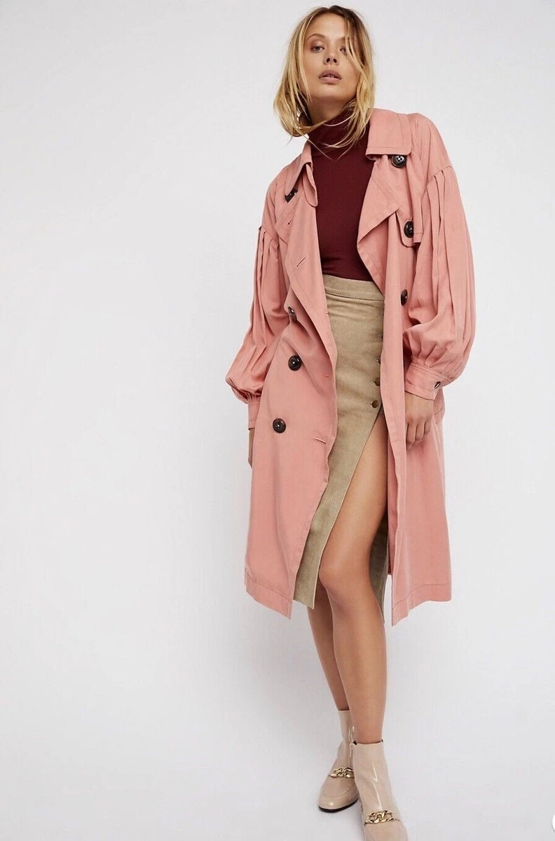 Salmon trench best sale coat