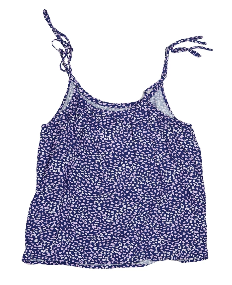 Espléndido conjunto de pijama y pantalones cami estampado animal de 2 piezas para mujer S nuevo con etiquetas púrpura Foto 2 de 3