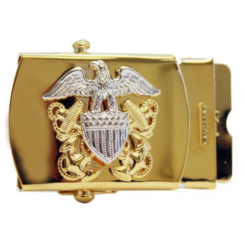 USN Navy Belt Buckle for Officer in 