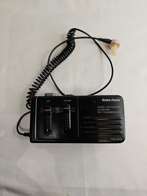 Radio Shack Model TRC-508  Voice Actuated Audionic FM Transceiver-- Turns On!