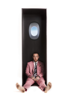 Mac Miller Swimming Art Poster 36x24 21x14 Album Cover Music Cd