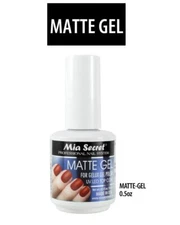 Mia Secret - Matte Gel For GELUX Gel Polish UV,LED Top Coat 1/2 oz