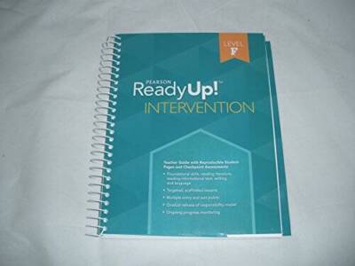 Pearson Ready Up Intervention Level F - Spiral-bound By Pearson - GOOD