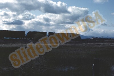 Vintage 1984 Train Slide Eisenbahn Lok Silhouette X2K123