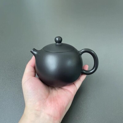 190cc Chinese Yixing Zisha Purple Clay ZhuNi Wuhui Handmade Xishi Teapot
