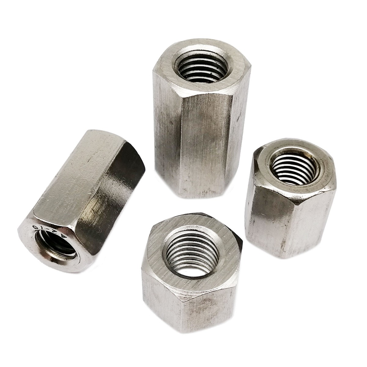 M24x2.0mm 304 Stainless Steel Hex Nut - Fine Thread Machine Hardware (1 Piece)