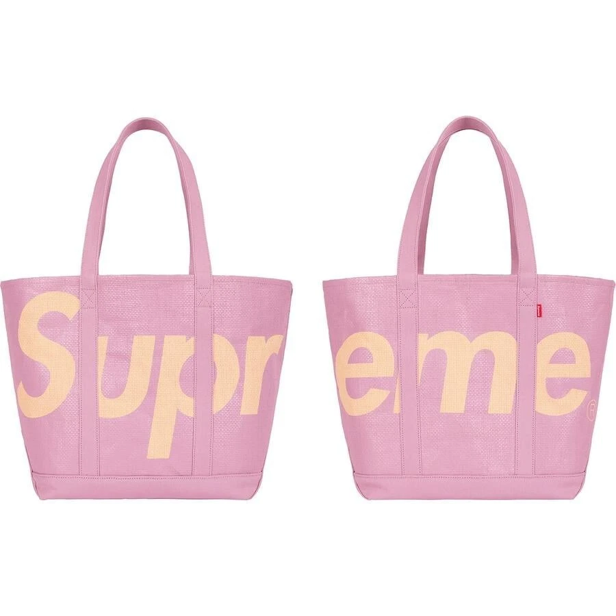 Raffia tote bag supreme hot sale