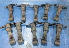 Bag of 10 TEN - NOS Rubber Latch Hook Chute Rack Hood 1324940 67D794