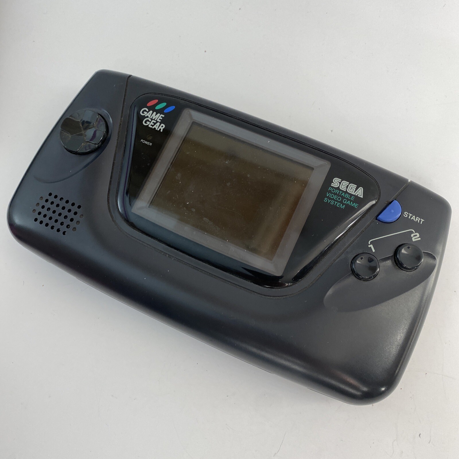 Sega Game Gear Console 2110K w/ Power Supply & Sonic Chaos PARTS/REPAIR eBay