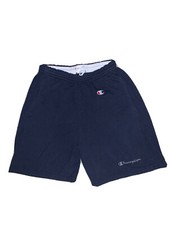 VINTAGE Champion Shorts Size Medium 32-34 Navy Blue Pockets 90s