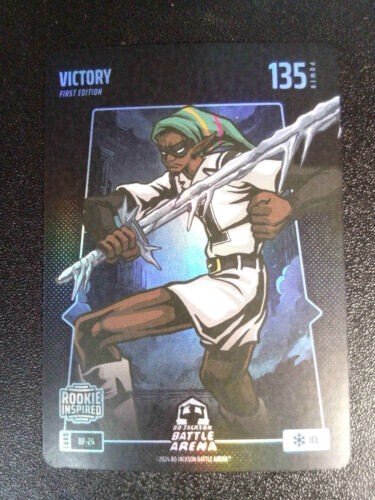 2024 Bo Jackson Battle Arena #BF-24 Victory Victor Wembanyama Battlefoil Ice RC