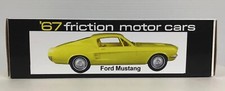New 1967 Ford Mustang Friction Promo Model Enhanced REPLICA BOX ONLY..NO CAR