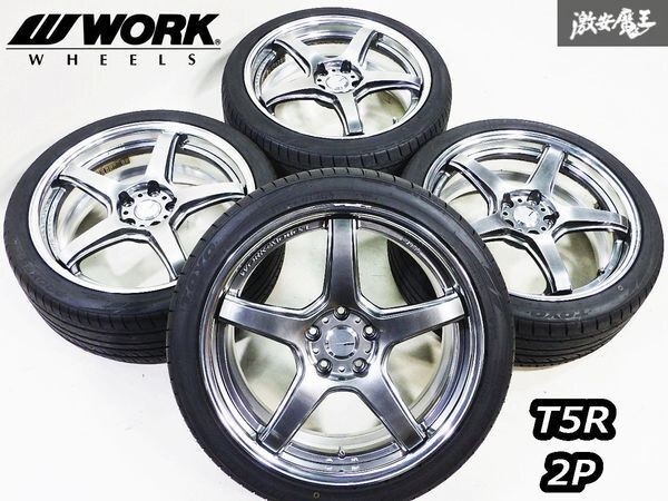 JDM WORK EMOTION T5R 2P 19inch 114.3x5 Set4 Wheels japan Racing | eBay