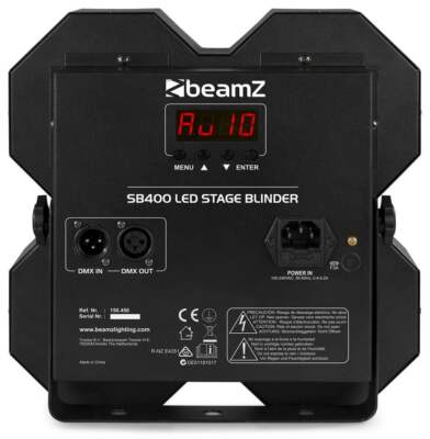 BEAMZ SB400 STAGE BLIND 4WAY 4X50W LED ENVIRONMENTAL EFFECTS
