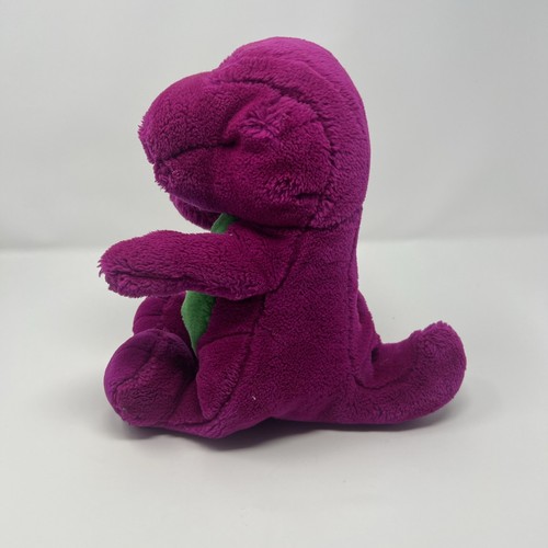 Peluche vintage Barney The Dinosaur Backyard Gang peluche, gruppo Lyons 13" - Foto 7 di 10