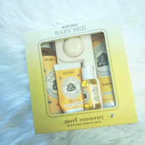 burt's bees baby sweet memories keepsake photo box