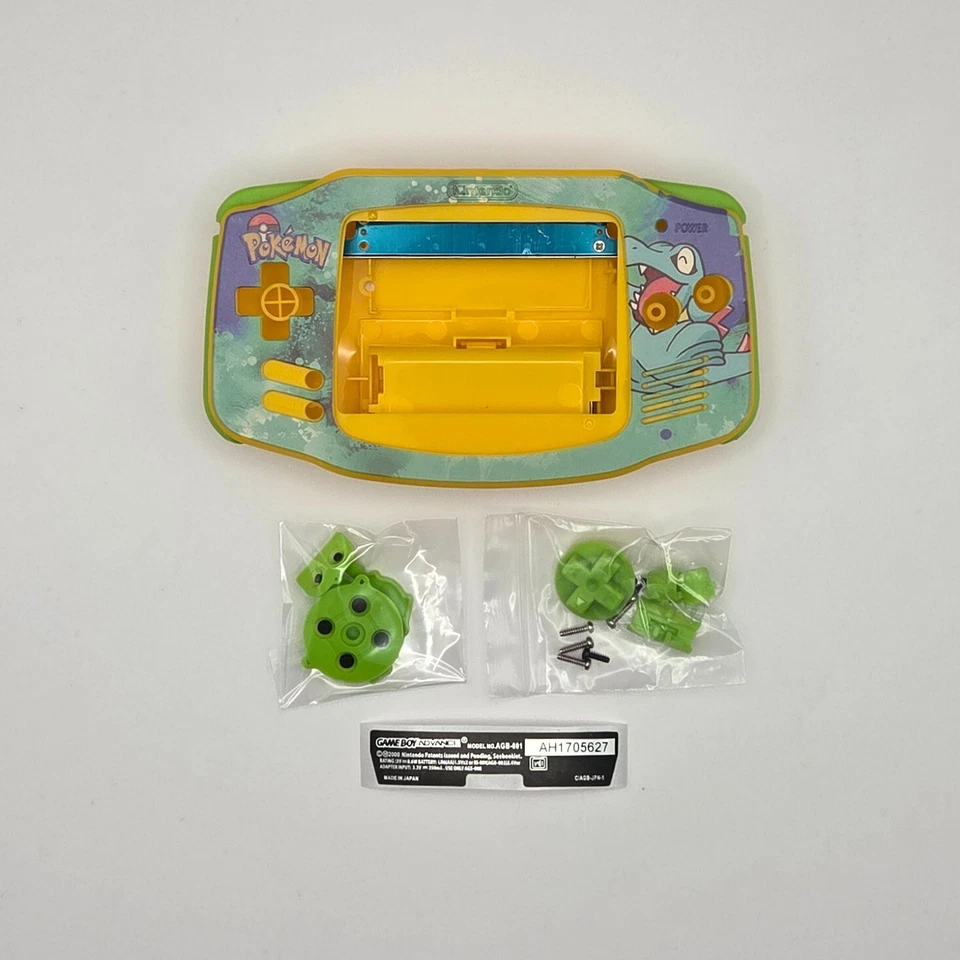 GameBoy Advance IPS V5 Shell, Button, Membrane, Sticker Kit – Multiple Colors - Image 2 of 4